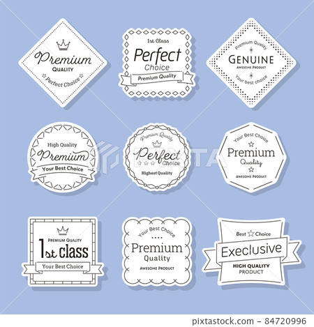 A set of simple labels with rims. A modern and cute tag. Great for title and heading frames. A set of simple labels with rims. A modern and cute tag. Great for title and heading frames. 84720996