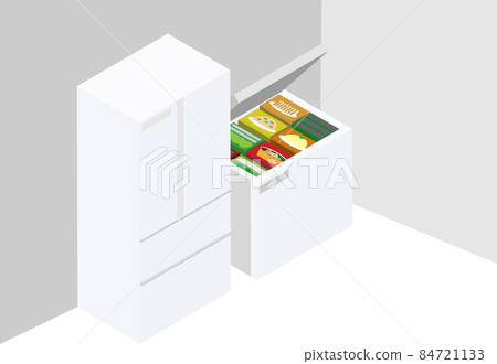 Isometric second freezer 84721133