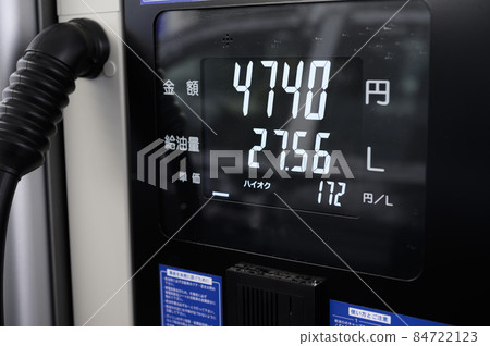 Gas station refueling machine price display 84722123