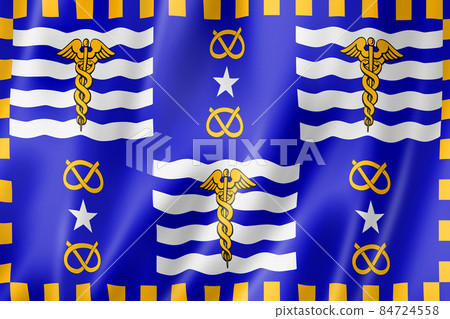 Brisbane city flag, Australia 84724558