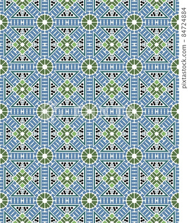 An Illustration of a seamless tile pattern used... - Stock Illustration ...