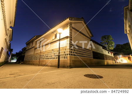 Kurashiki Bikan Historical Quarter at night, Shirakabe, Kurashiki City, Okayama Prefecture Kurashiki Bikan Historical Quarter at night, Shirakabe, Kurashiki City, Okayama Prefecture 84724992
