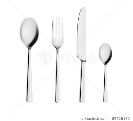 餐具寫實插畫 84726173