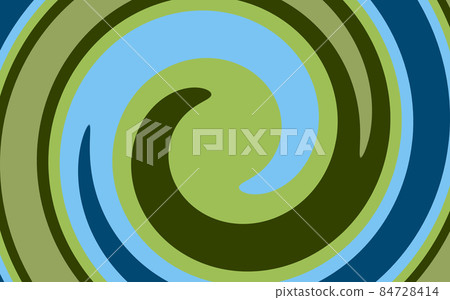 Funnel abstract pattern. Swirl, spiral, multi-colored pattern as a background. 84728414