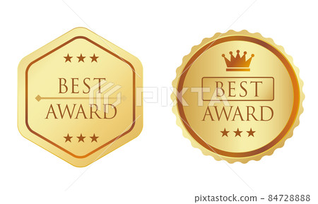 獎牌_最佳獎_金冠星_多邊形 84728888