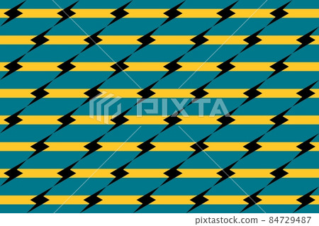 Simple geometric pattern in the colors of the national flag of Bahamas Simple geometric pattern in the colors of the national flag of Bahamas 84729487