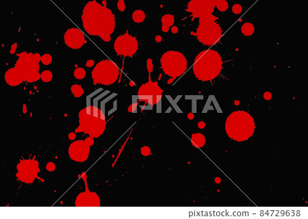 Red ink on black background Red ink on black background 84729638