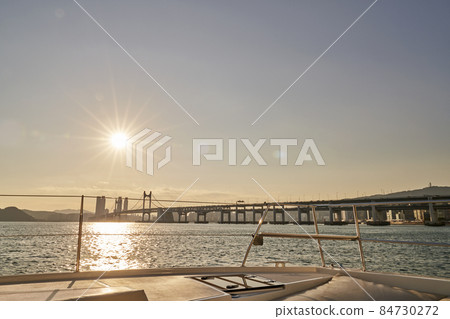 Yacht, Gwangan Bridge, Suyeong Bay, Haeundae-gu, Suyeong-gu, Busan 84730272