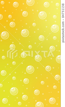 Random background image of bubbles and water yellow Random background image of bubbles and water yellow 84731138