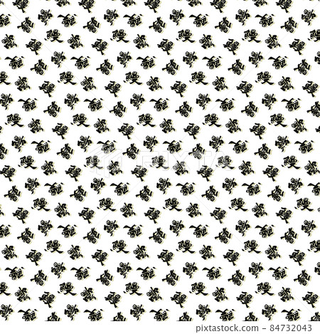 無鰻魚和變異圖案/背景色 84732043