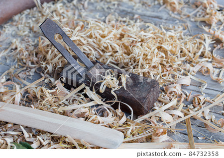 Carpenter Plane or Planer manual traditional style tool for Thai wood worker. 84732358