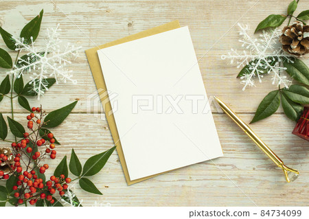 Christmas card mockup Christmas card mockup 84734099