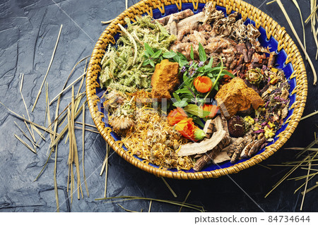 Healing herbs in herbal medicine Healing herbs in herbal medicine 84734644