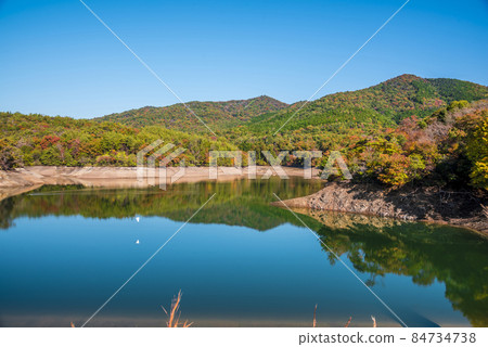 《愛知縣》春日井市月水池 《愛知縣》春日井市月水池 84734738