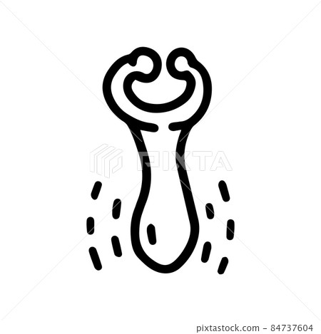 clitoral stimulator line vector doodle simple icon clitoral stimulator line vector doodle simple icon 84737604