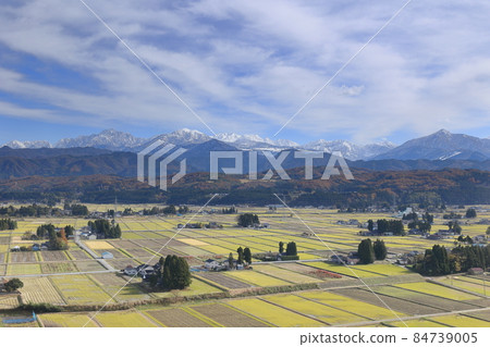 山腳下的田園風光 山腳下的田園風光 84739005