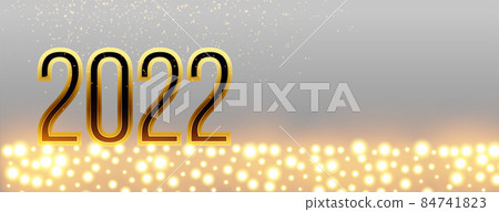 2022 glowing bokeh golden text banner with text space 2022 glowing bokeh golden text banner with text space 84741823