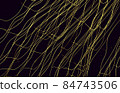 Yellow lines on black as halftone minimalist wallpaper background. 84743506
