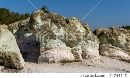 Natural white stone mushrooms, tourist destination in Bulgaria Natural white stone mushrooms, tourist destination in Bulgaria 84745345