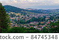 Panorama landscape over an old Bulgarian village of Koprivshtica.  84745348