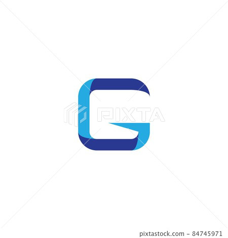 G letter logo template illustration - Stock Illustration [84745971] - PIXTA