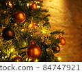 Warm Christmas tree 84747921