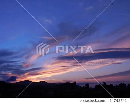 Clouds at dusk Clouds at dusk 84748741