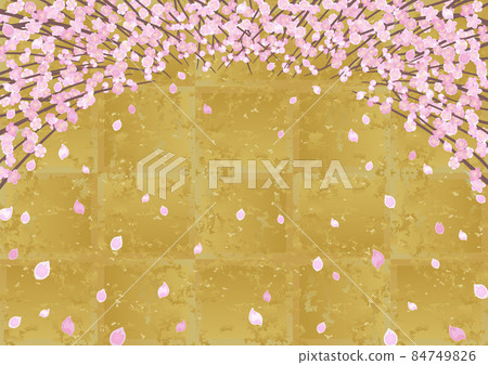 Peach tree looking up 84749826