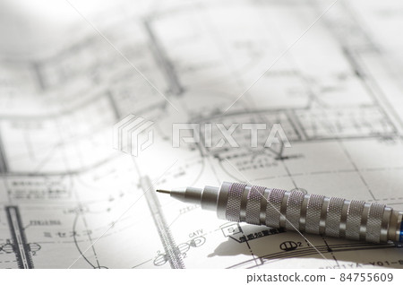 Blueprint of the house (drawing) 84755609