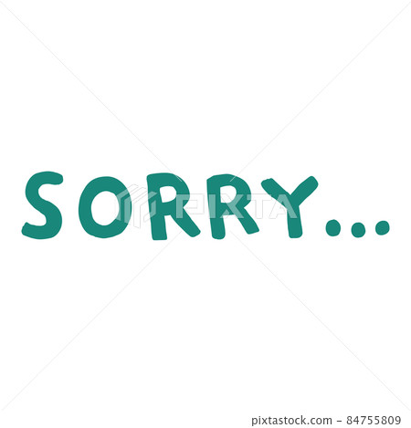 SORRY (sorry) characters 84755809