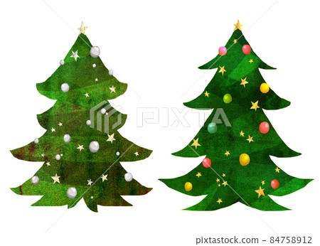 Christmas tree background material Christmas tree background material 84758912