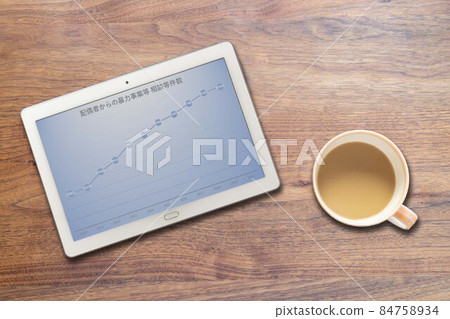 配偶暴力案件諮詢次數 (DV) Tablet Coffee 配偶暴力案件諮詢次數 (DV) Tablet Coffee 84758934