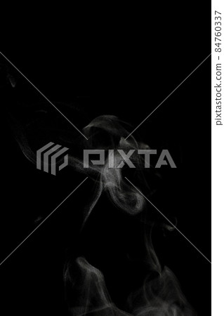 Steam, steam, steam, smoke, aerosols taken on a black background Steam, steam, steam, smoke, aerosols taken on a black background 84760337