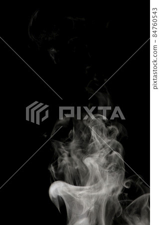 Steam, steam, steam, smoke, aerosols taken on a black background Steam, steam, steam, smoke, aerosols taken on a black background 84760543
