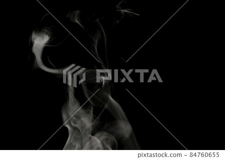 Steam, steam, steam, smoke, aerosols taken on a black background Steam, steam, steam, smoke, aerosols taken on a black background 84760655