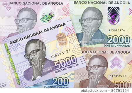 Angolan money - Kwanza a background Angolan money - Kwanza a background 84761164
