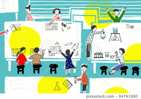 科學實驗室裡的孩子 科學實驗室裡的孩子 84761980