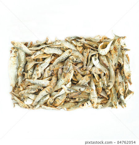 Dried small fish seafood for cooking food culture. 84762054