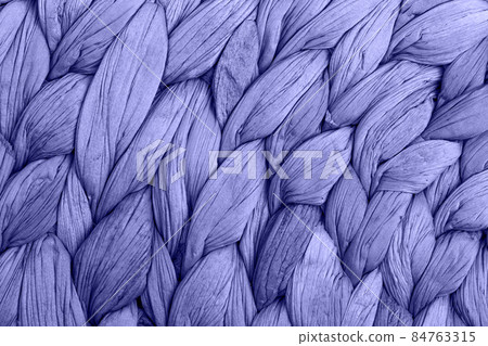Abstract woven mat texture background very peri color. 84763315