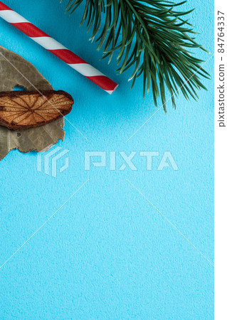 Christmas background top view holiday decoration Christmas background クリスマスバック 84764337