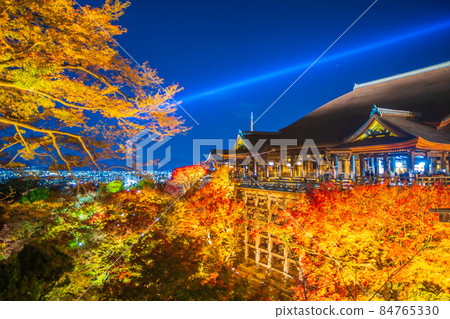 Kiyomizu-dera autumn leaves special night visit 84765330