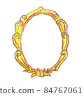 Watercolor frame 84767061