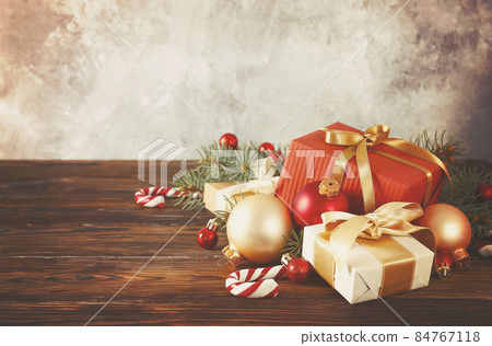Christmas and New Year winter holiday season concept. Christmas and New Year winter holiday season concept. 84767118