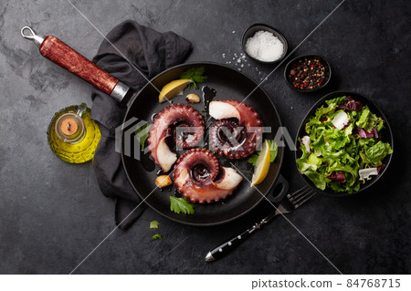 Grilled octopus Grilled octopus 84768715