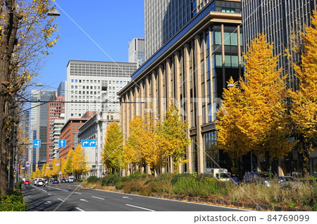 12 月 千代田 845 日比谷大道銀杏黃葉 84769099