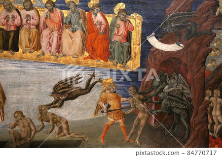 Pinacoteca nazionale decors, Siena, tuscany, italy 84770717