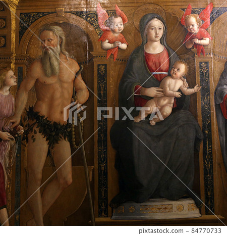 Pinacoteca nazionale decors, Siena, tuscany, italy 84770733