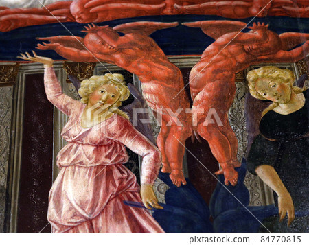 Pinacoteca nazionale decors, Siena, tuscany, italy 84770815