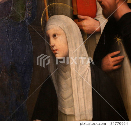 Pinacoteca nazionale decors, Siena, tuscany, italy 84770934