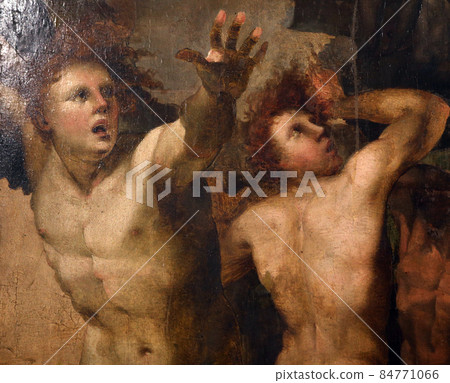 Pinacoteca nazionale decors, Siena, tuscany, italy 84771066